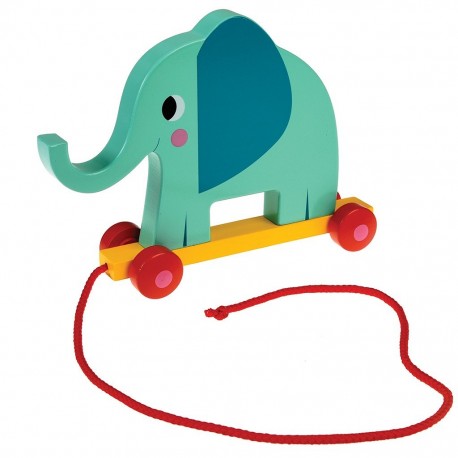 Trækdyr i træ - elefant