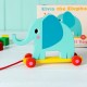 Trækdyr i træ - elefant