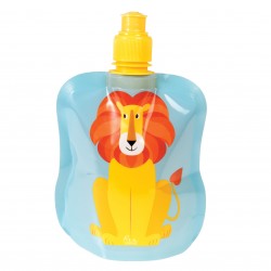 Foldbar vandflaske - Charlie the Lion