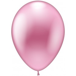 Balloner, rosa metallic - Ø 28-30 cm - 10 stk.