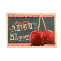 Postkort "Pomme d'amour"