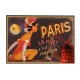 Postkort "Paris la nuit"