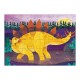 Mudpuppy minipuslespil - Stegosaurus - 48 brikker