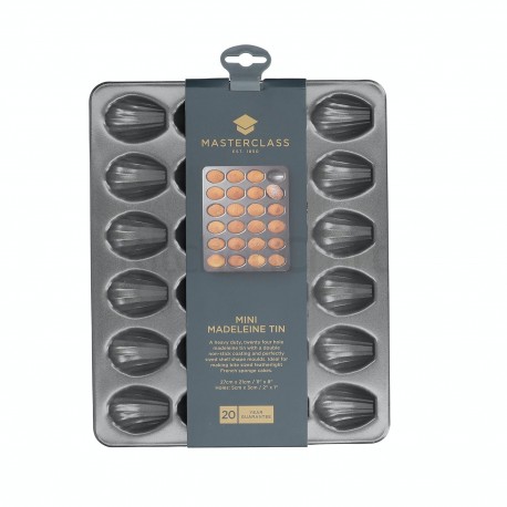 MasterClass bageform til mini Madeleines