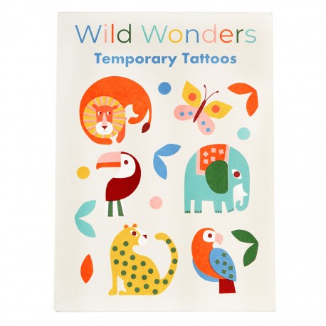 Tatoveringer - Wild Wonders (2 ark)