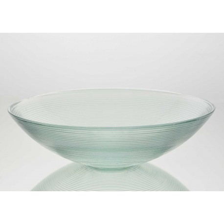 Glasskål - Genbrugsglas - Ø30 cm