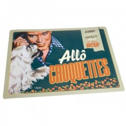Spisemåtte til hunde "Allô croquettes"
