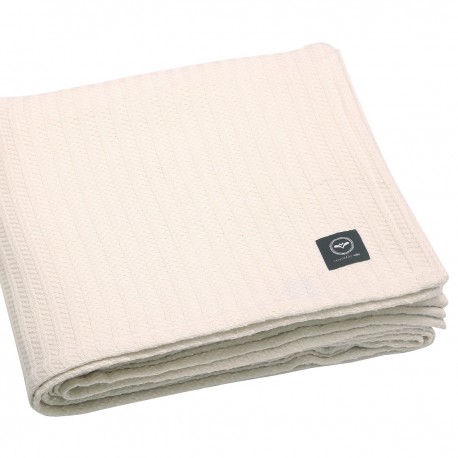 Sengetæppe - Råhvid Rasmus - 260 x 260 cm