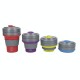 Foldbar kaffekop - 350 ml - Rød