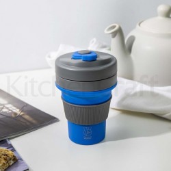 Foldbar kaffekop - 350 ml - Blå