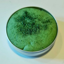 Grøn glimmer modellervoks - 150 g