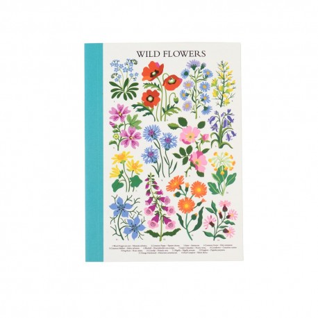 Notesbog - A6 - Wild Flowers